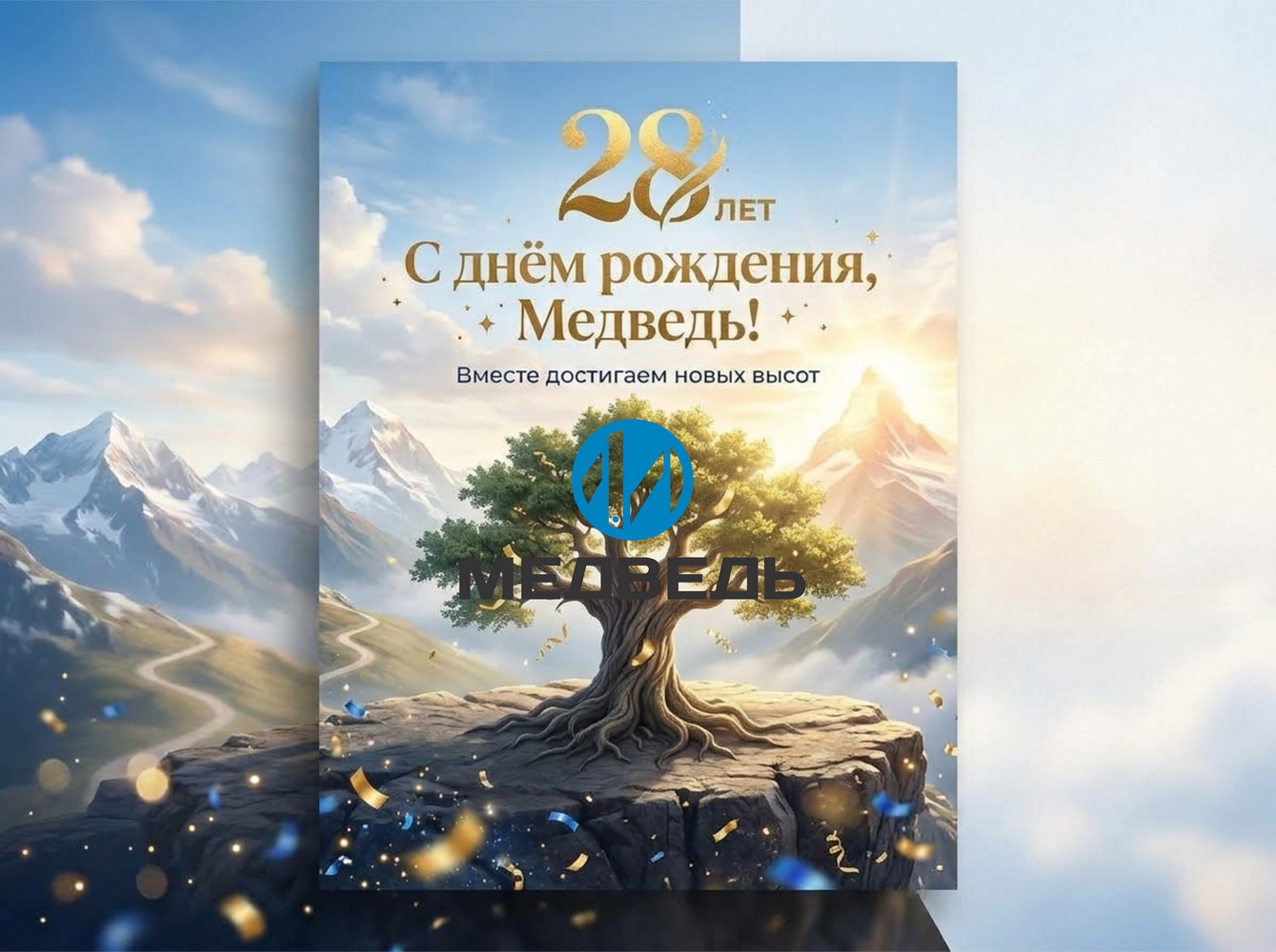 28 сентября компании «Медведь» исполняется 28 лет!